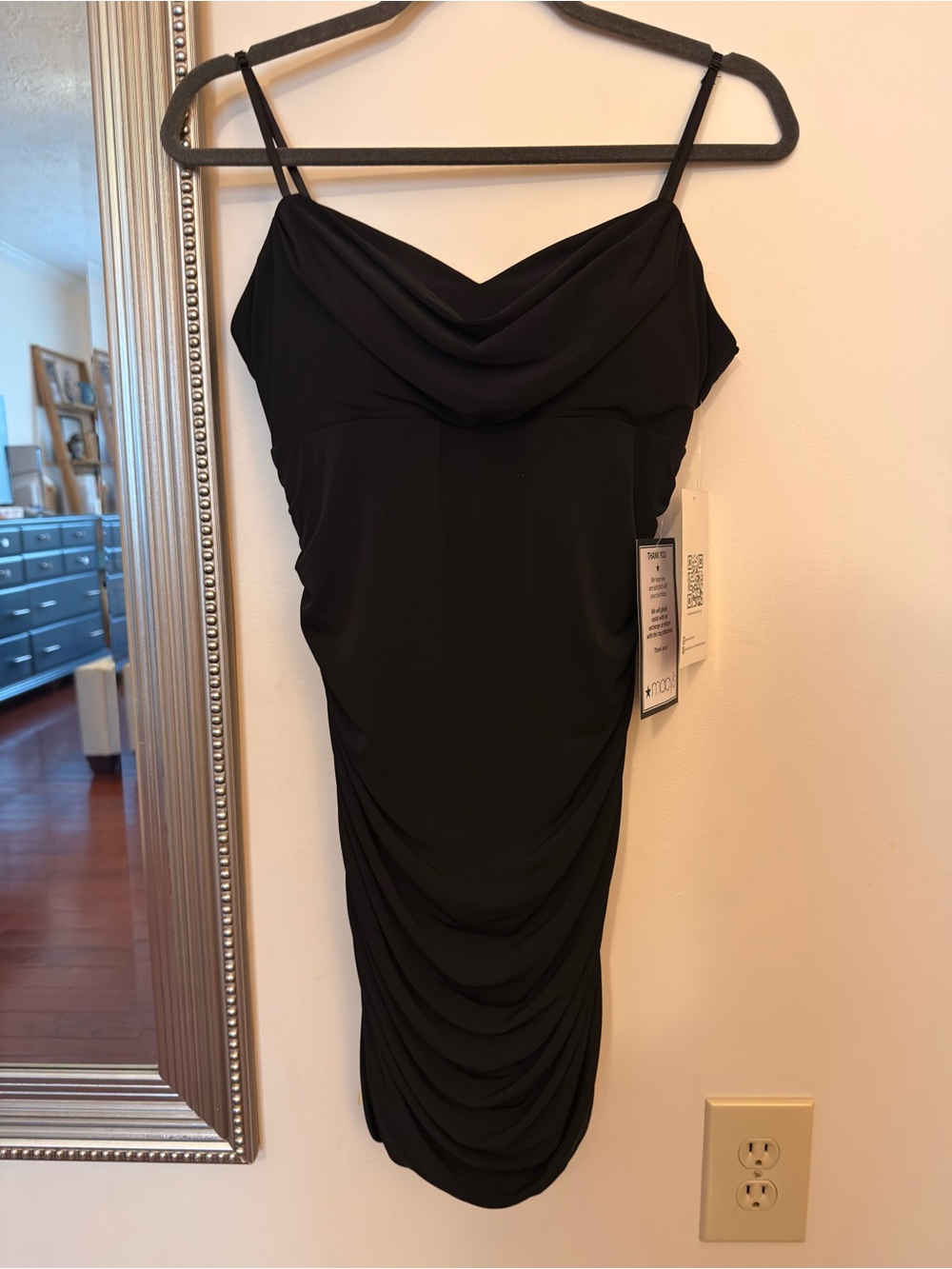 Mini Slip Black Dress
